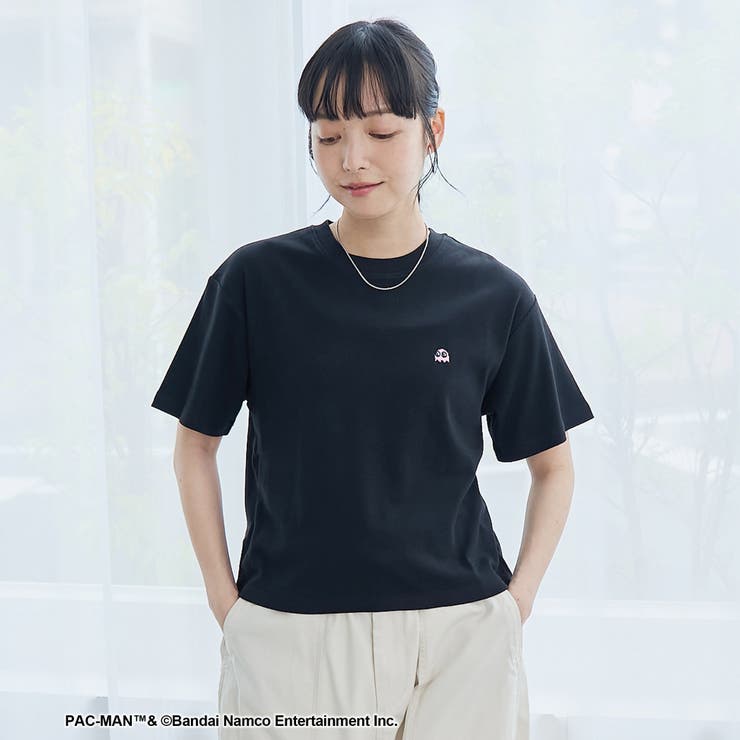 【PAC MAN(パックマン)別注】GHOSTデザイン フライスコンパクト刺繍T… | coen【women】 | 詳細画像9 