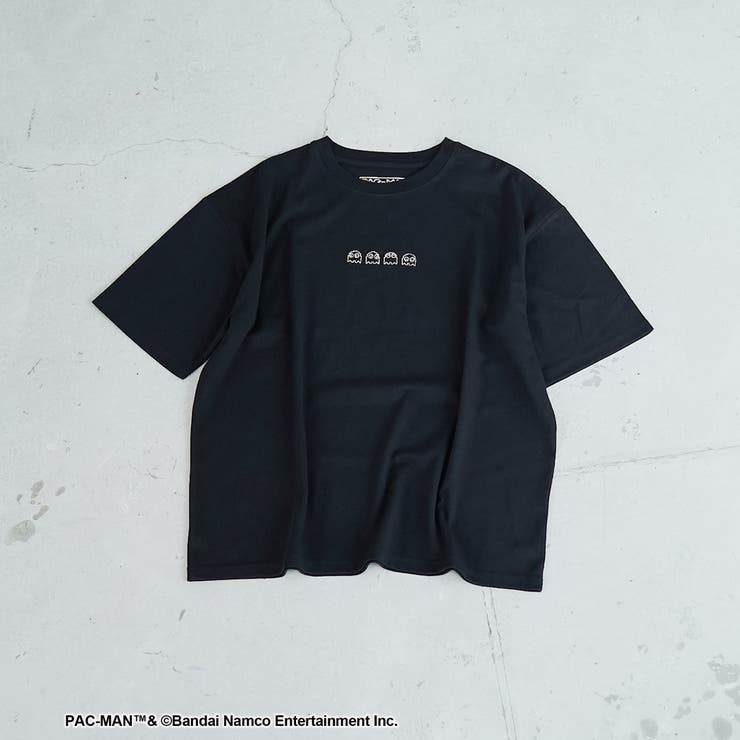 【PAC-MAN(パックマン)別注】GHOSTデザイン 天竺刺繍BIGTシャツ | coen【women】 | 詳細画像15 