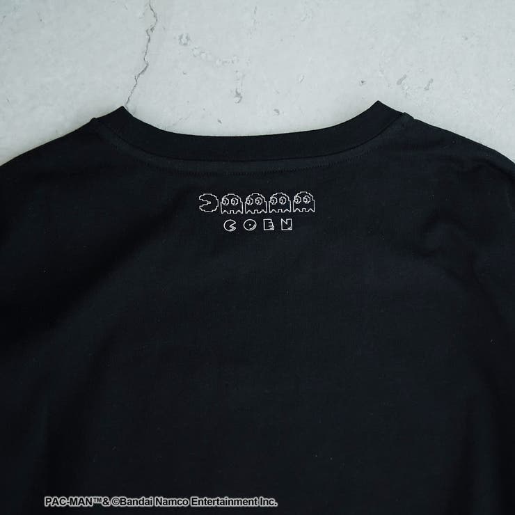 【PAC-MAN(パックマン)別注】GHOSTデザイン 天竺刺繍BIGTシャツ | coen【women】 | 詳細画像18 