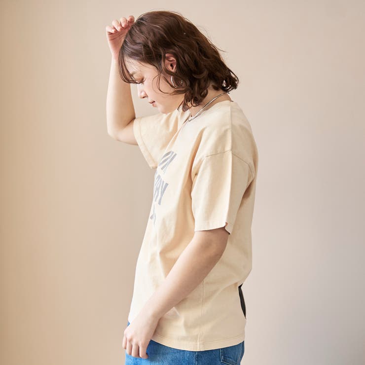 ピグメントアソートロゴプリントTシャツ | coen【women】 | 詳細画像16 