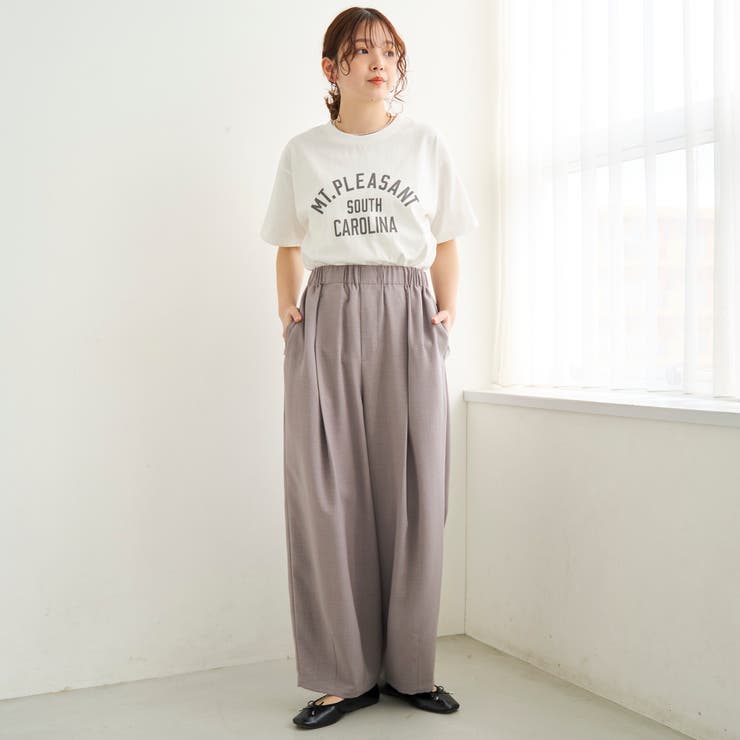 ピグメントアソートロゴプリントTシャツ | coen【women】 | 詳細画像2 