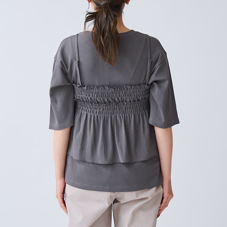 【セットアイテム】マルチウェイビスチェリブカットソーセット | coen【women】 | 詳細画像22 