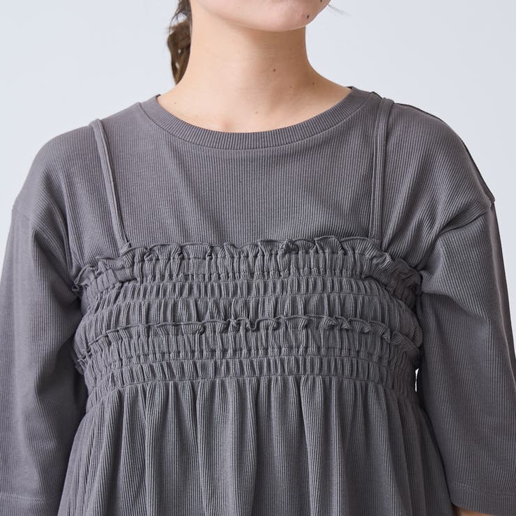 【セットアイテム】マルチウェイビスチェリブカットソーセット | coen【women】 | 詳細画像23 