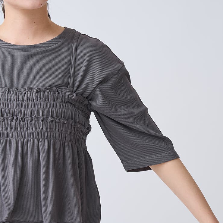 【セットアイテム】マルチウェイビスチェリブカットソーセット | coen【women】 | 詳細画像24 