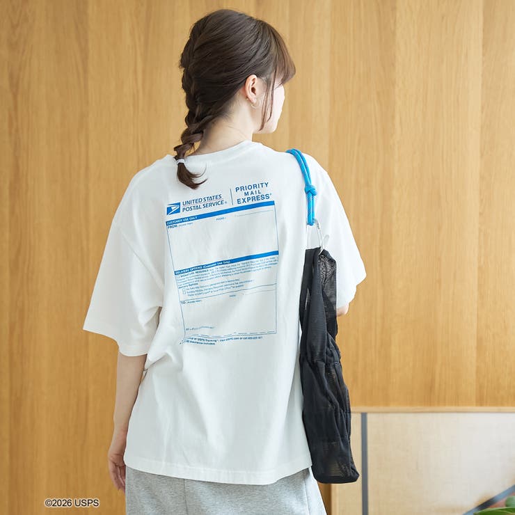 【RS別注】USPS グラフィックプリントTシャツ | coen【women】 | 詳細画像5 