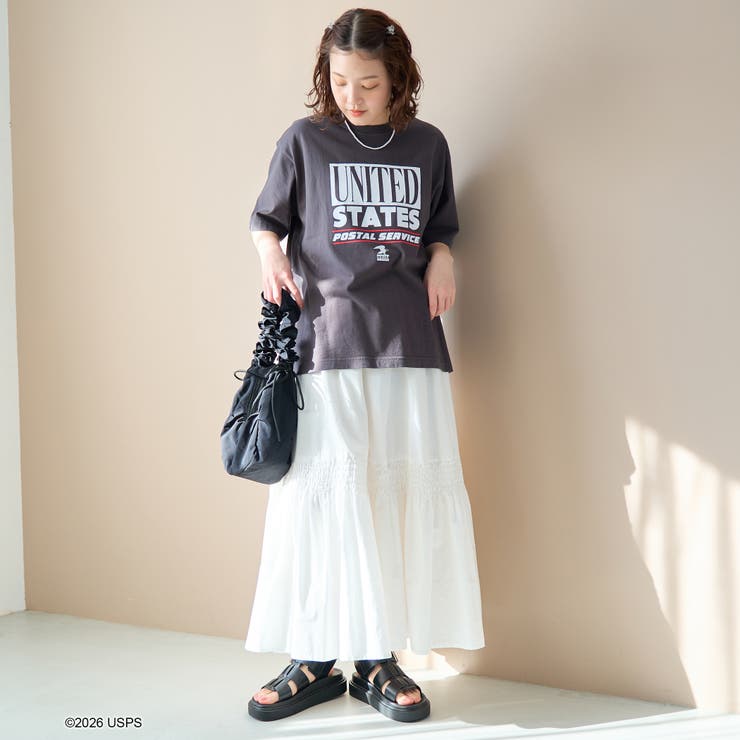 【RS別注】USPS グラフィックプリントTシャツ | coen【women】 | 詳細画像8 