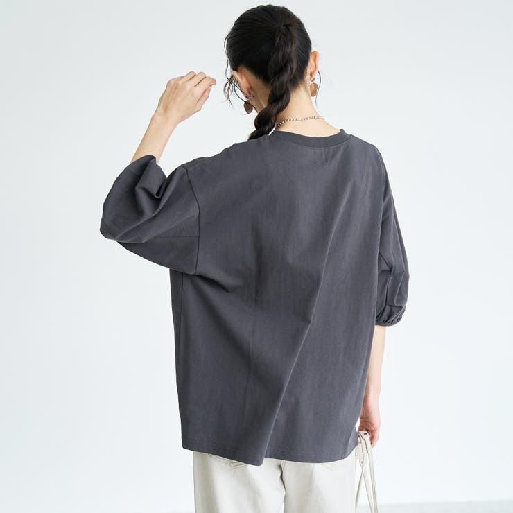 USAコットン  ボリューム スリーブ 半袖Tシャツ | coen【women】 | 詳細画像11 
