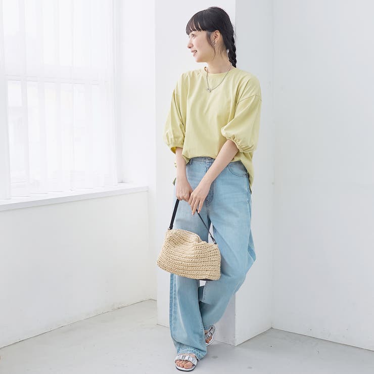 USAコットン  ボリューム スリーブ 半袖Tシャツ | coen【women】 | 詳細画像13 