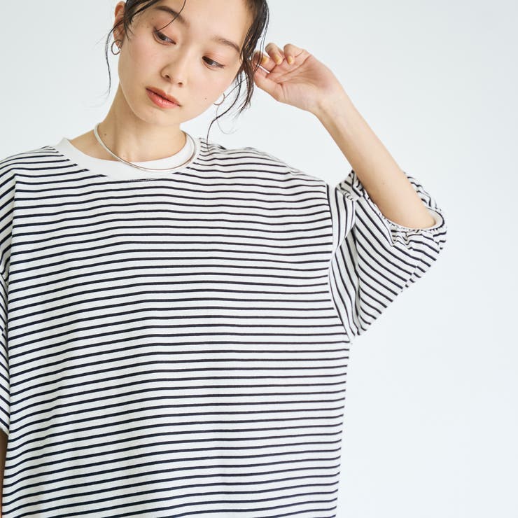 USAコットン  ボリューム スリーブ 半袖Tシャツ | coen【women】 | 詳細画像24 