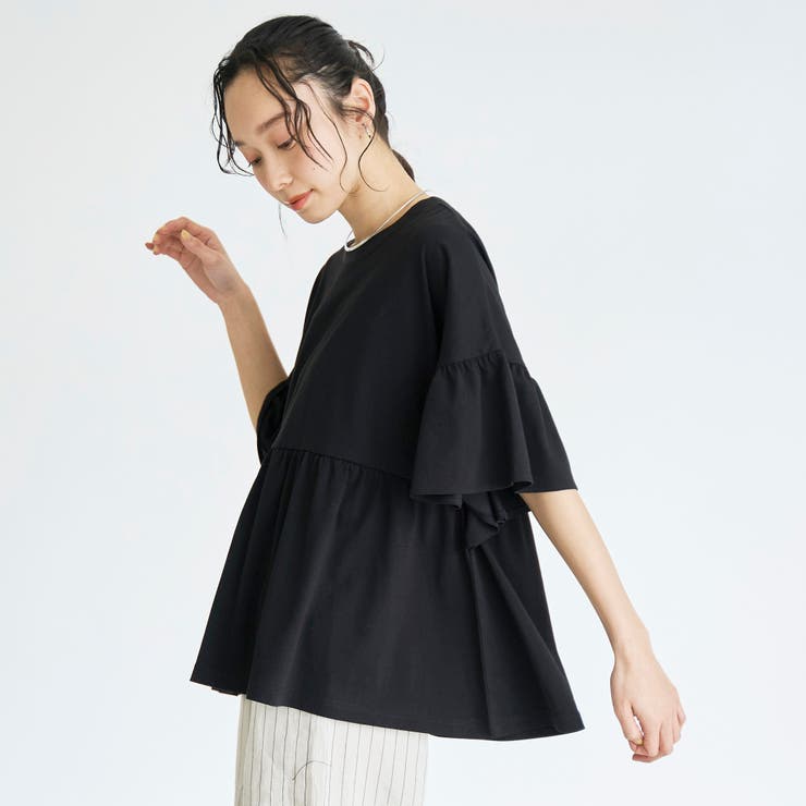 【UVカット 接触冷感】WELLTECT（ウェルテクト）USAコットン ペプラム… | coen【women】 | 詳細画像11 