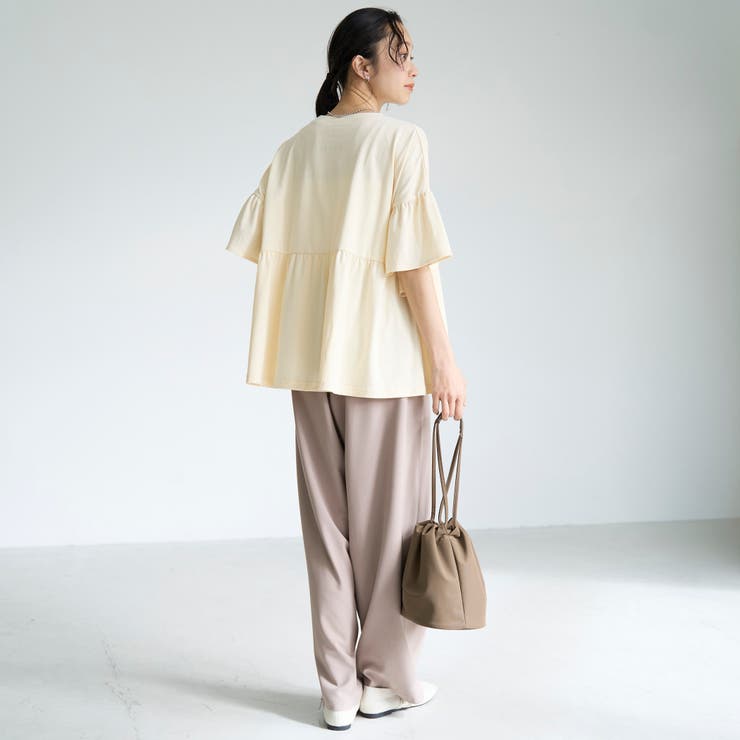 【UVカット 接触冷感】WELLTECT（ウェルテクト）USAコットン ペプラム… | coen【women】 | 詳細画像21 