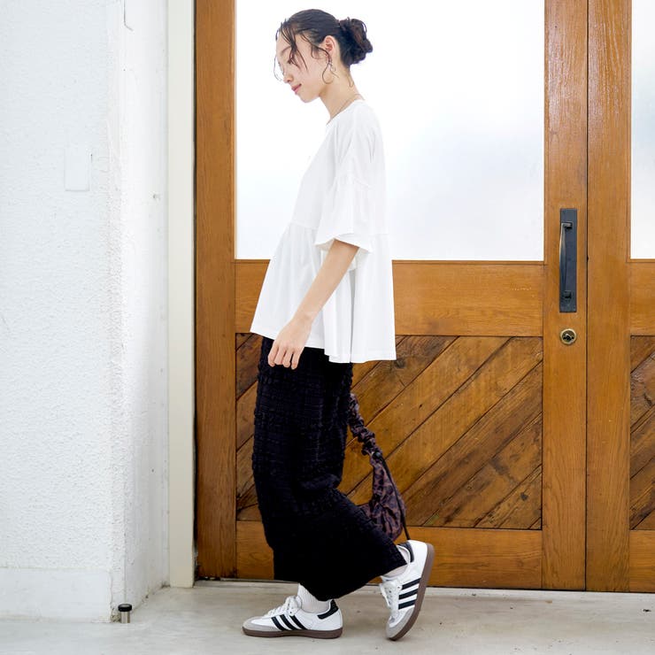 【UVカット 接触冷感】WELLTECT（ウェルテクト）USAコットン ペプラム… | coen【women】 | 詳細画像3 
