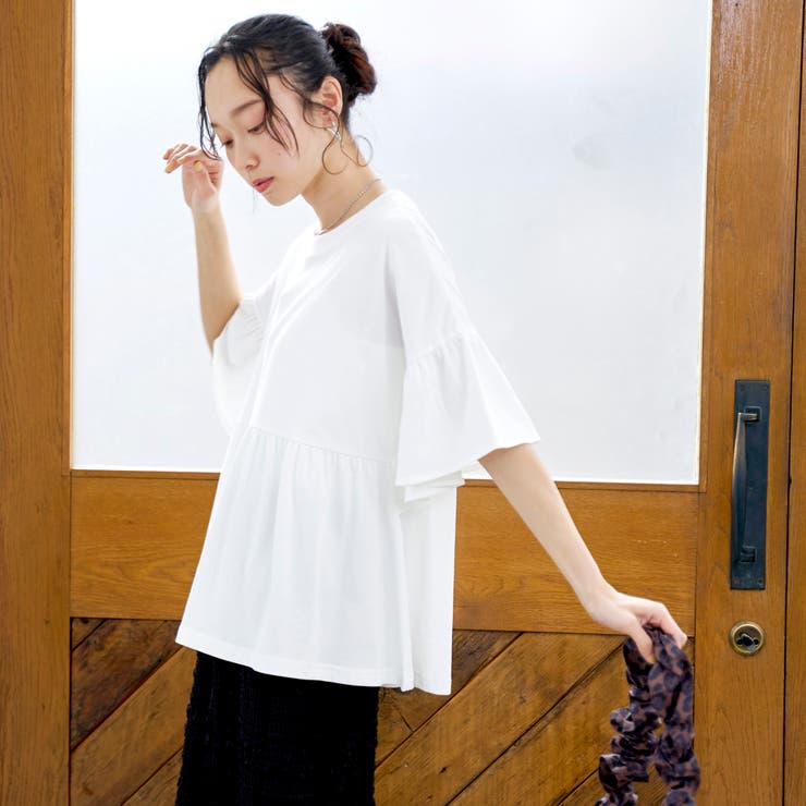 【UVカット 接触冷感】WELLTECT（ウェルテクト）USAコットン ペプラム… | coen【women】 | 詳細画像6 