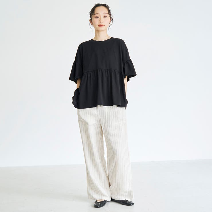 【UVカット 接触冷感】WELLTECT（ウェルテクト）USAコットン ペプラム… | coen【women】 | 詳細画像8 
