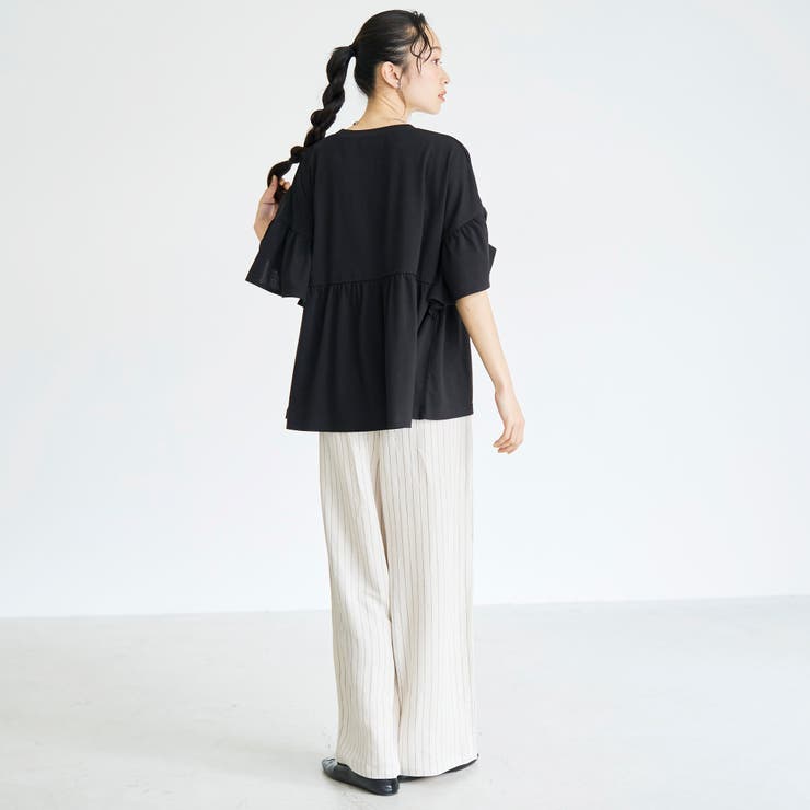 【UVカット 接触冷感】WELLTECT（ウェルテクト）USAコットン ペプラム… | coen【women】 | 詳細画像9 