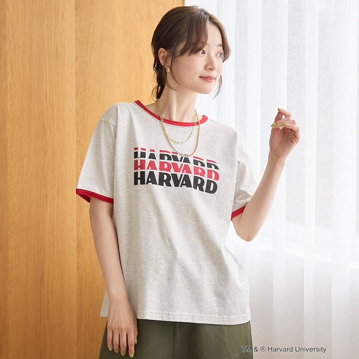 アソートカレッジロゴ 配色リンガーTシャツ | coen【women】 | 詳細画像10 
