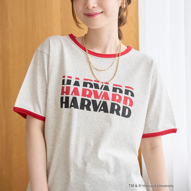アソートカレッジロゴ 配色リンガーTシャツ | coen【women】 | 詳細画像13 