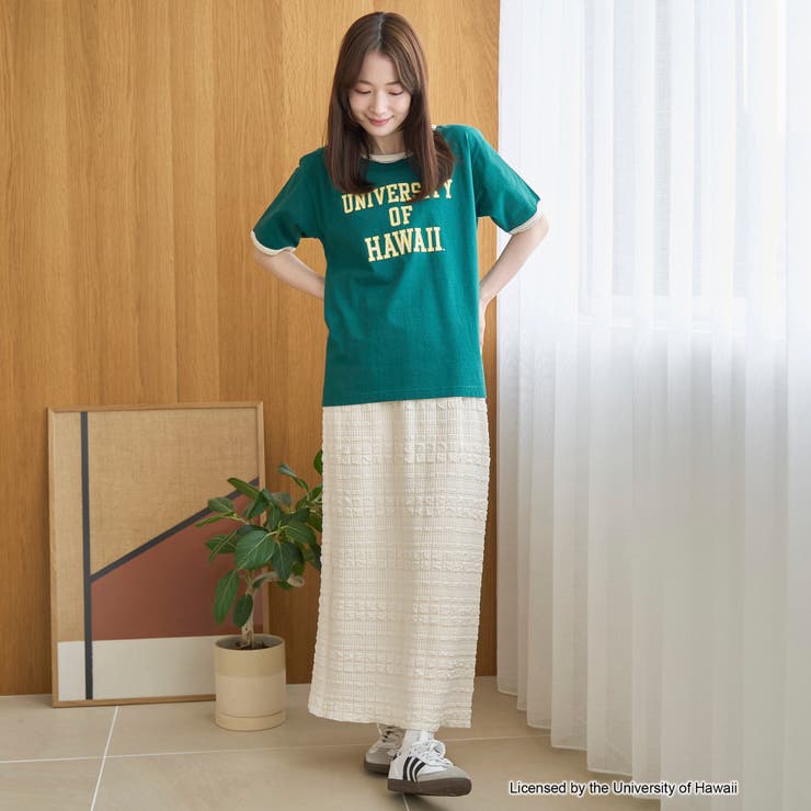 アソートカレッジロゴ 配色リンガーTシャツ | coen【women】 | 詳細画像19 