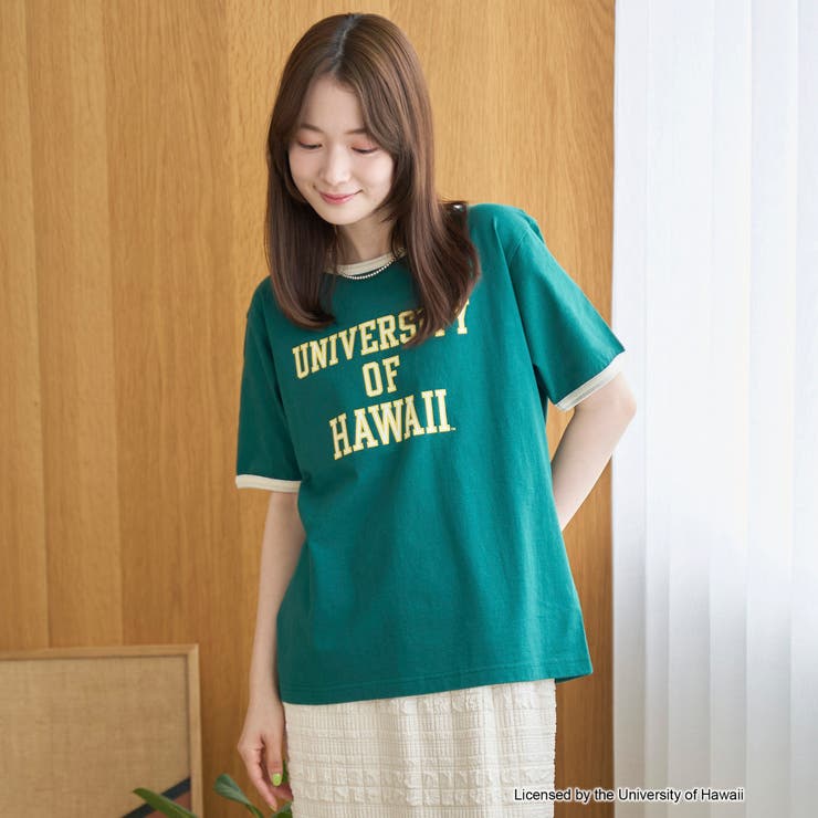 アソートカレッジロゴ 配色リンガーTシャツ | coen【women】 | 詳細画像21 