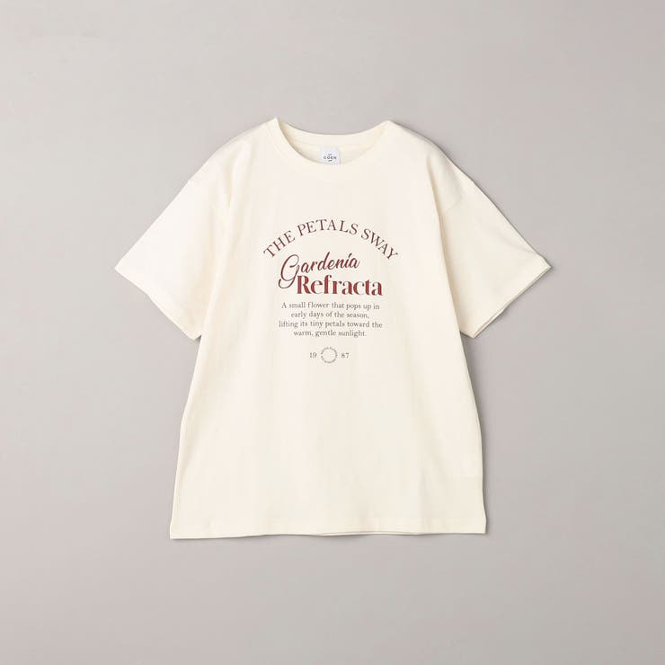 ガーリーシックロゴプリントTシャツ | coen【women】 | 詳細画像22 