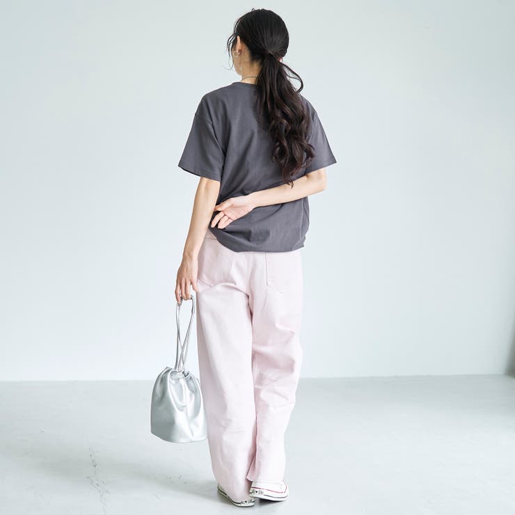 ガーリーシックロゴプリントTシャツ | coen【women】 | 詳細画像8 