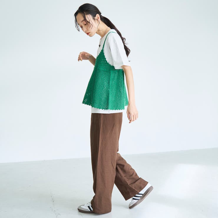 【セットアイテム】クロシェキャミセットT | coen【women】 | 詳細画像11 