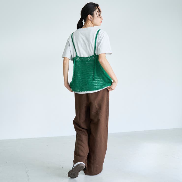 【セットアイテム】クロシェキャミセットT | coen【women】 | 詳細画像12 