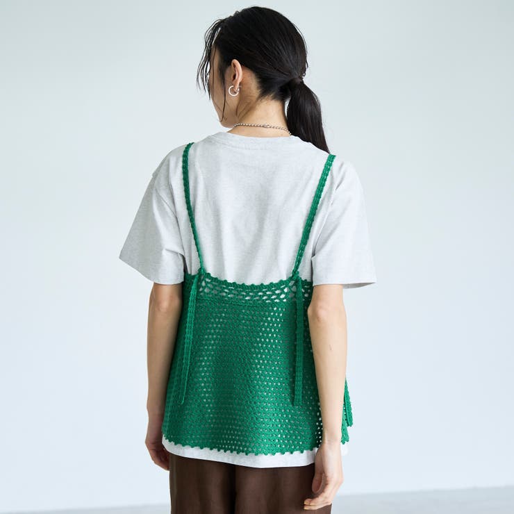 【セットアイテム】クロシェキャミセットT | coen【women】 | 詳細画像14 