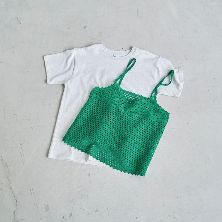 【セットアイテム】クロシェキャミセットT | coen【women】 | 詳細画像16 