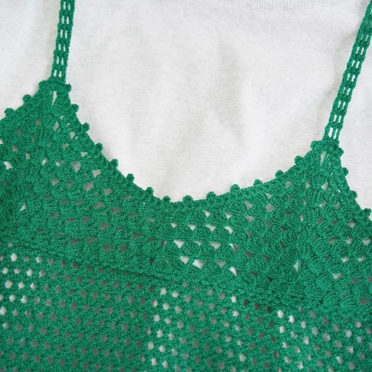 【セットアイテム】クロシェキャミセットT | coen【women】 | 詳細画像17 