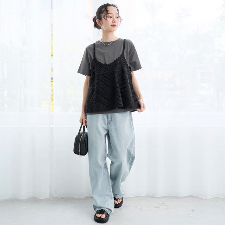 【セットアイテム】クロシェキャミセットT | coen【women】 | 詳細画像18 