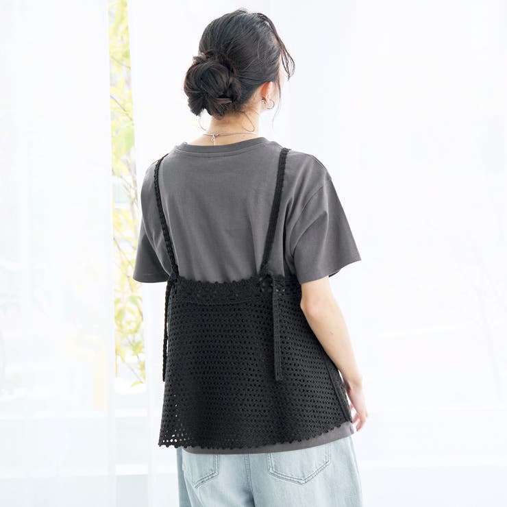 【セットアイテム】クロシェキャミセットT | coen【women】 | 詳細画像22 