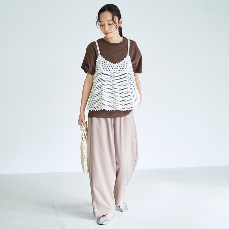 【セットアイテム】クロシェキャミセットT | coen【women】 | 詳細画像25 