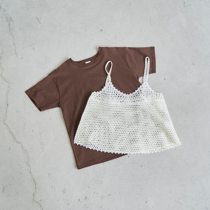 【セットアイテム】クロシェキャミセットT | coen【women】 | 詳細画像32 