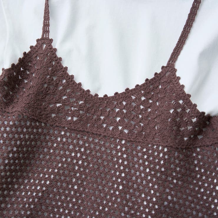 【セットアイテム】クロシェキャミセットT | coen【women】 | 詳細画像9 