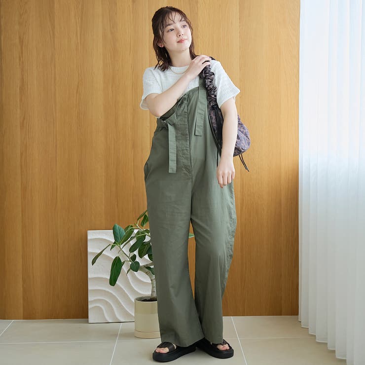 シャーリング風コンパクト半袖Tシャツ | coen【women】 | 詳細画像2 