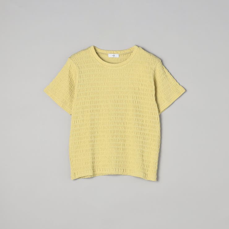 シャーリング風コンパクト半袖Tシャツ | coen【women】 | 詳細画像29 