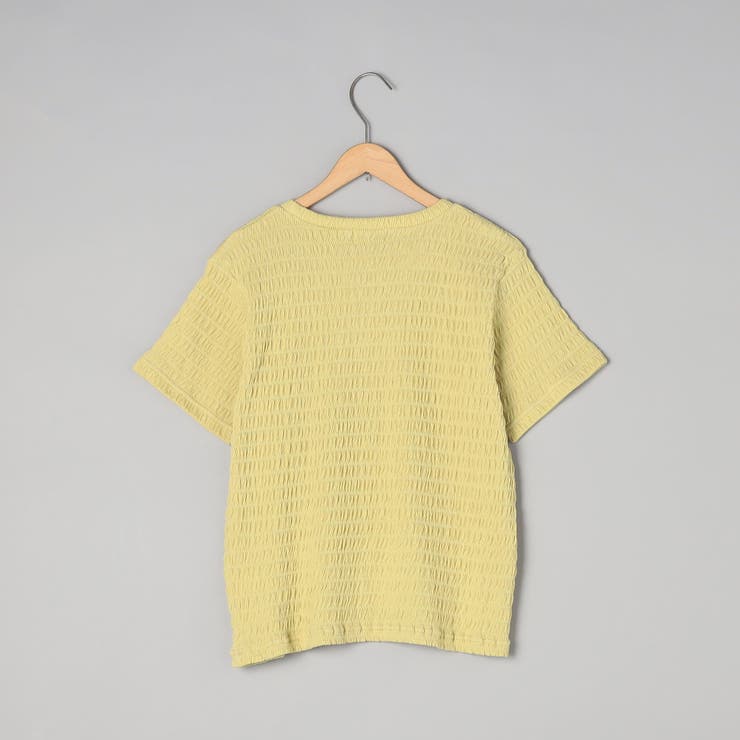 シャーリング風コンパクト半袖Tシャツ | coen【women】 | 詳細画像30 