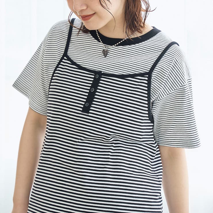 【セットアイテム】ヘンリーネックキャミ アソートTシャツセット | coen【women】 | 詳細画像13 