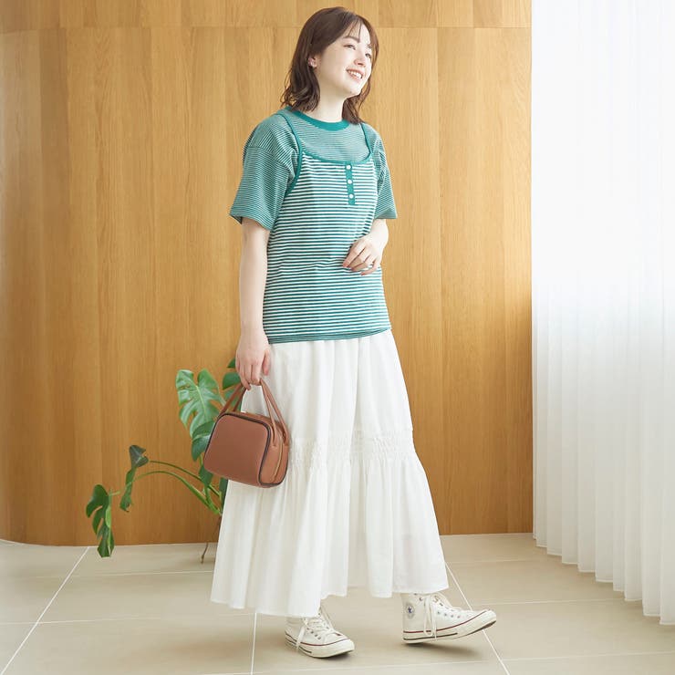 【セットアイテム】ヘンリーネックキャミ アソートTシャツセット | coen【women】 | 詳細画像14 
