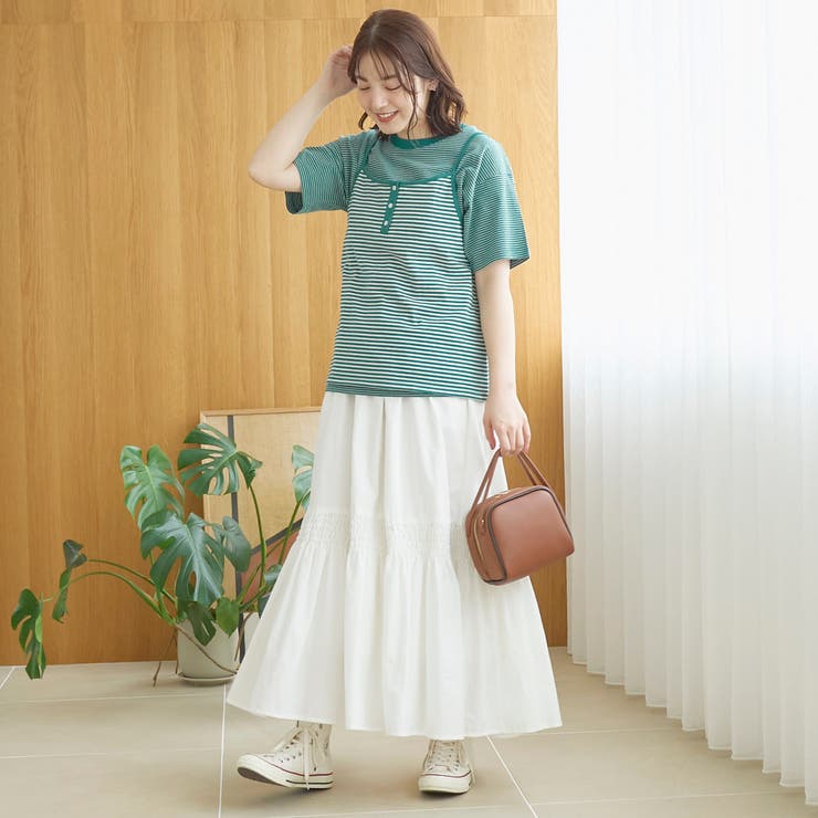 【セットアイテム】ヘンリーネックキャミ アソートTシャツセット | coen【women】 | 詳細画像15 