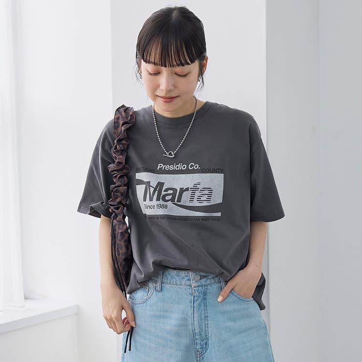 スポーティーロゴアソートプリントTシャツ | coen【women】 | 詳細画像10 