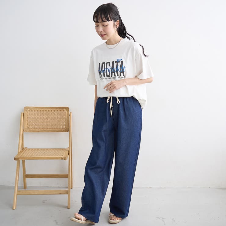 スポーティーロゴアソートプリントTシャツ | coen【women】 | 詳細画像2 