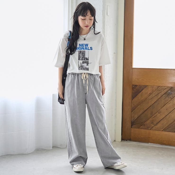 【汗染み防止 / 接触冷感】フォトプリント ゆるTシャツ | coen【women】 | 詳細画像2 
