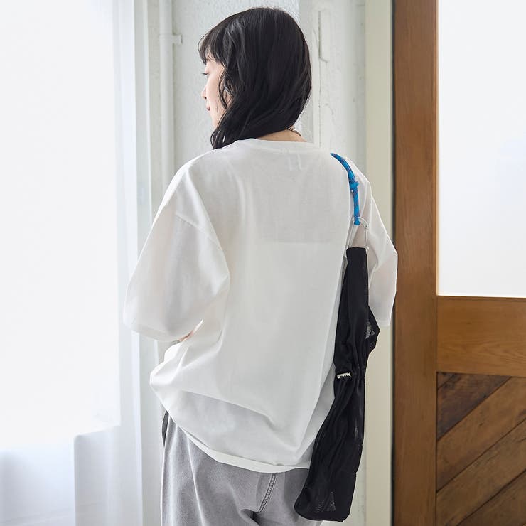 【汗染み防止 / 接触冷感】フォトプリント ゆるTシャツ | coen【women】 | 詳細画像6 