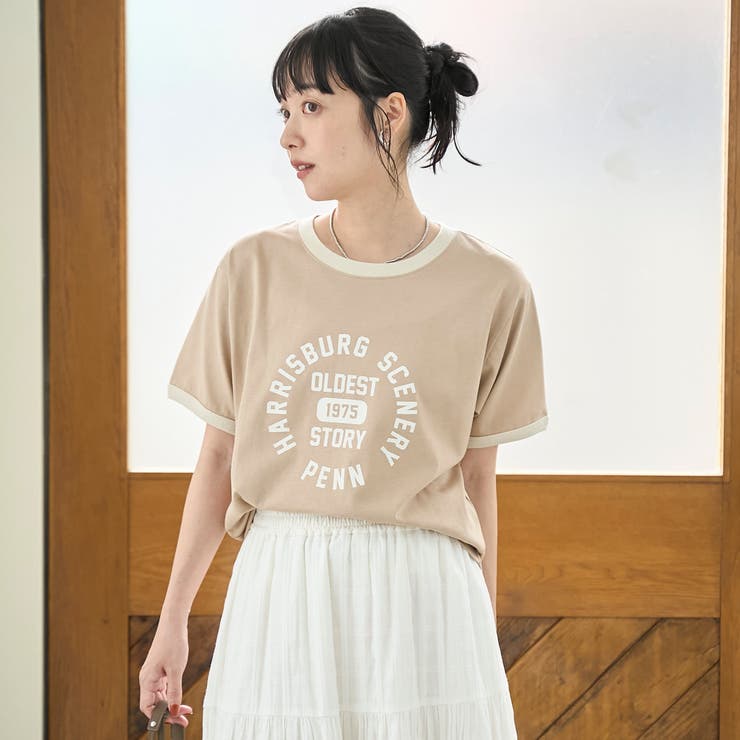 【汗染み軽減 / 接触冷感】アソートロゴリンガーTシャツ | coen【women】 | 詳細画像11 
