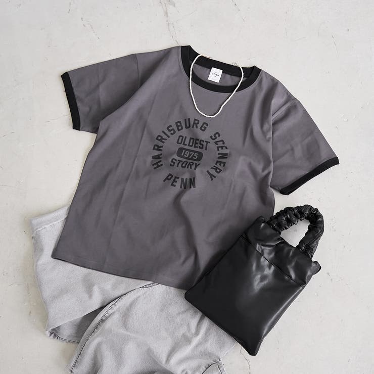 【汗染み軽減 / 接触冷感】アソートロゴリンガーTシャツ | coen【women】 | 詳細画像2 