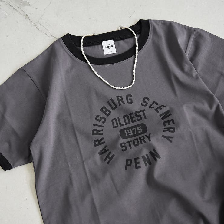 【汗染み軽減 / 接触冷感】アソートロゴリンガーTシャツ | coen【women】 | 詳細画像3 