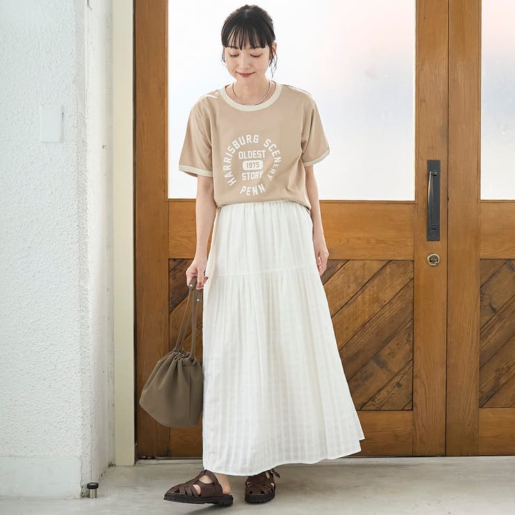 【汗染み軽減 / 接触冷感】アソートロゴリンガーTシャツ | coen【women】 | 詳細画像9 