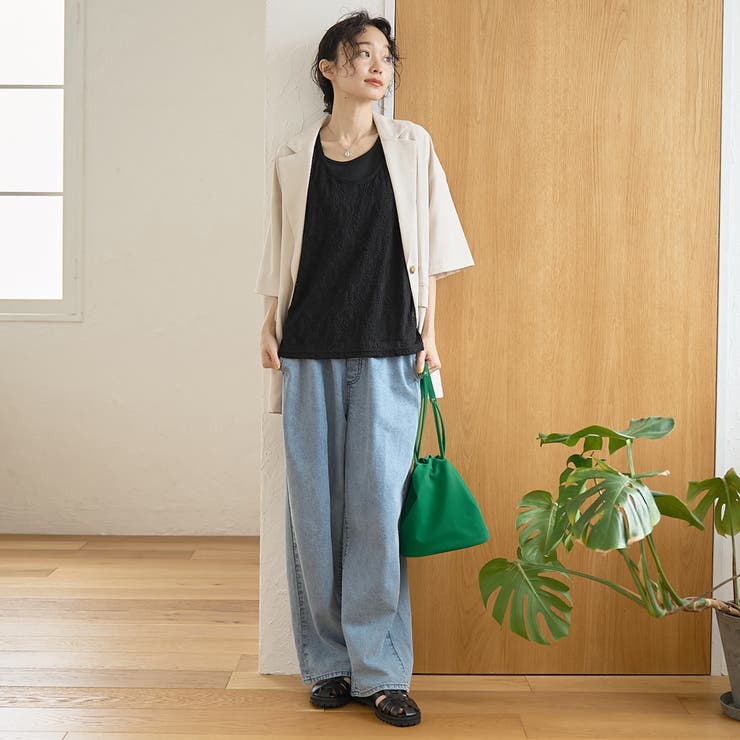 【セットアイテム】レースレイヤード タンクトップセット | coen【women】 | 詳細画像9 